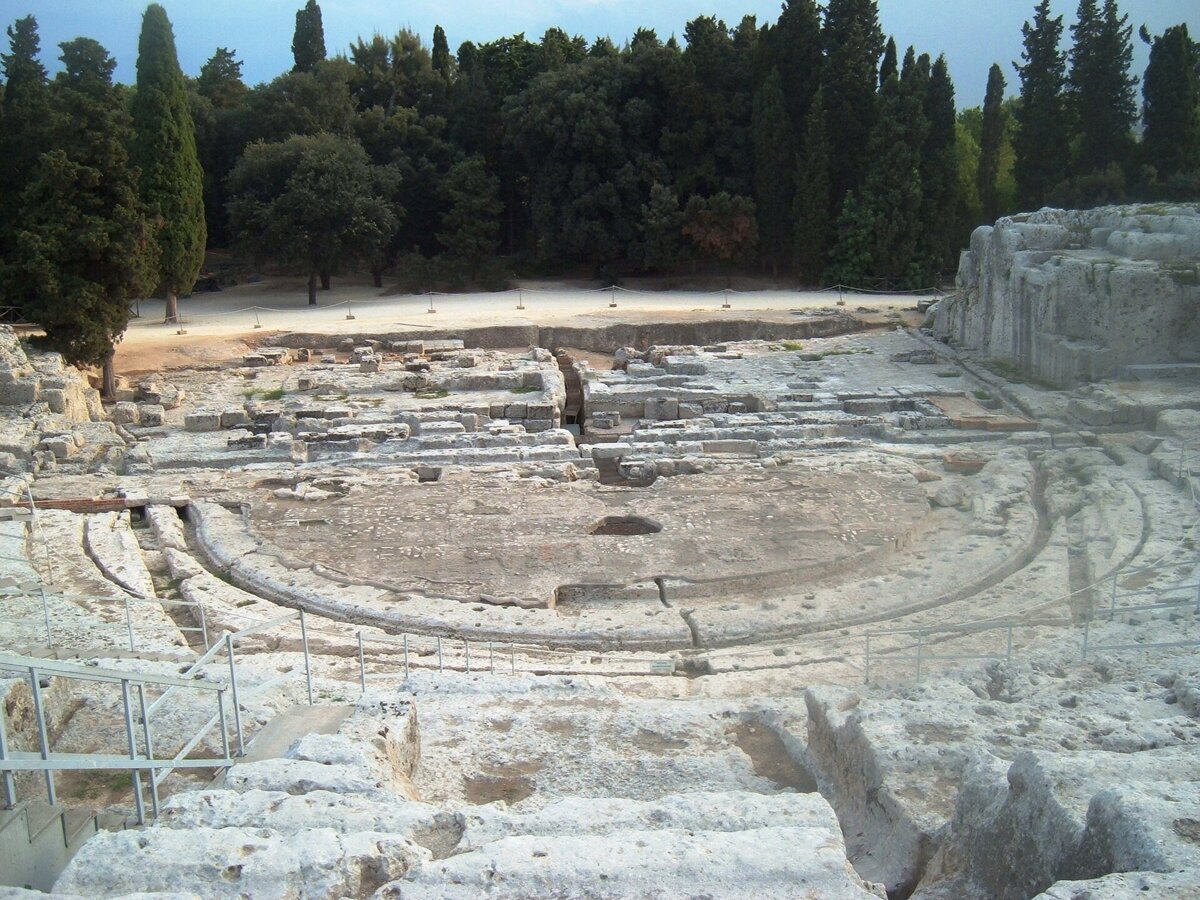 The Greek Theatre in the Neapolis Archaeological Park, Syracuse