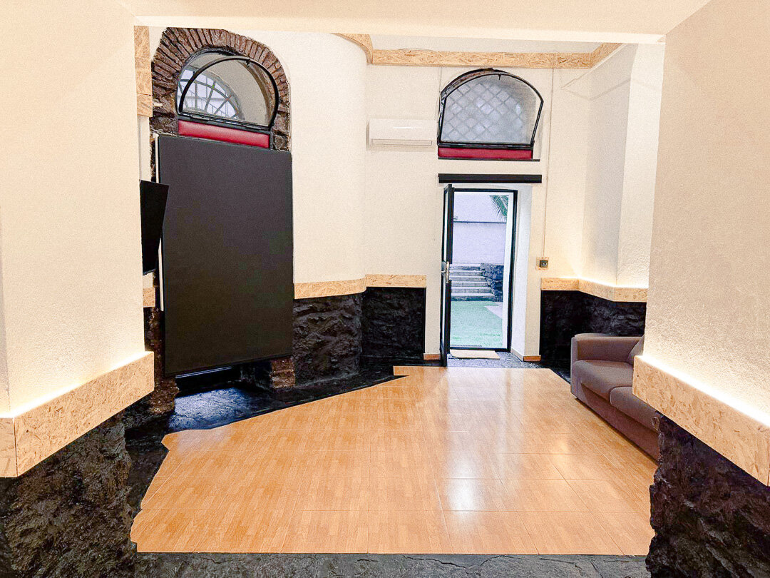 Interior detail of Lavika Loft, an apartment in central Catania